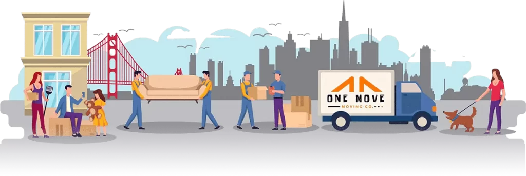 Professional Bay Area Movers - One Move Movers