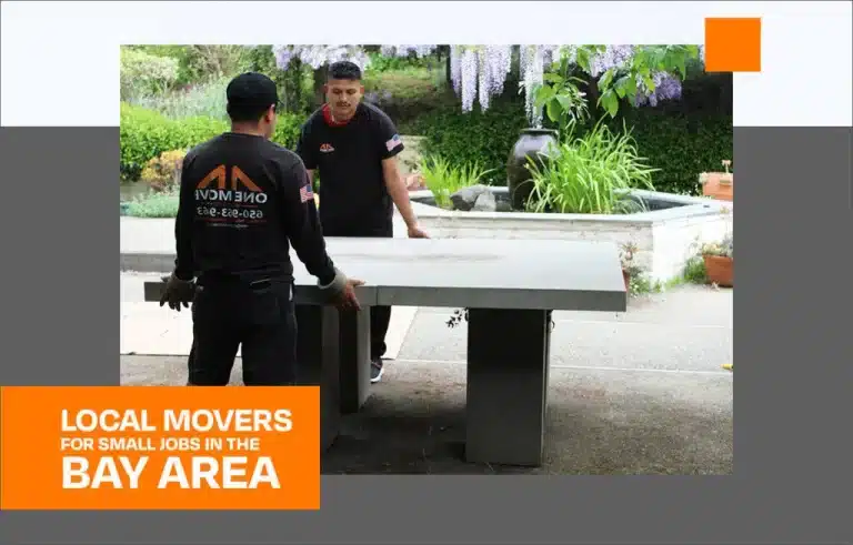 Local Movers for Small Jobs in the Bay Area