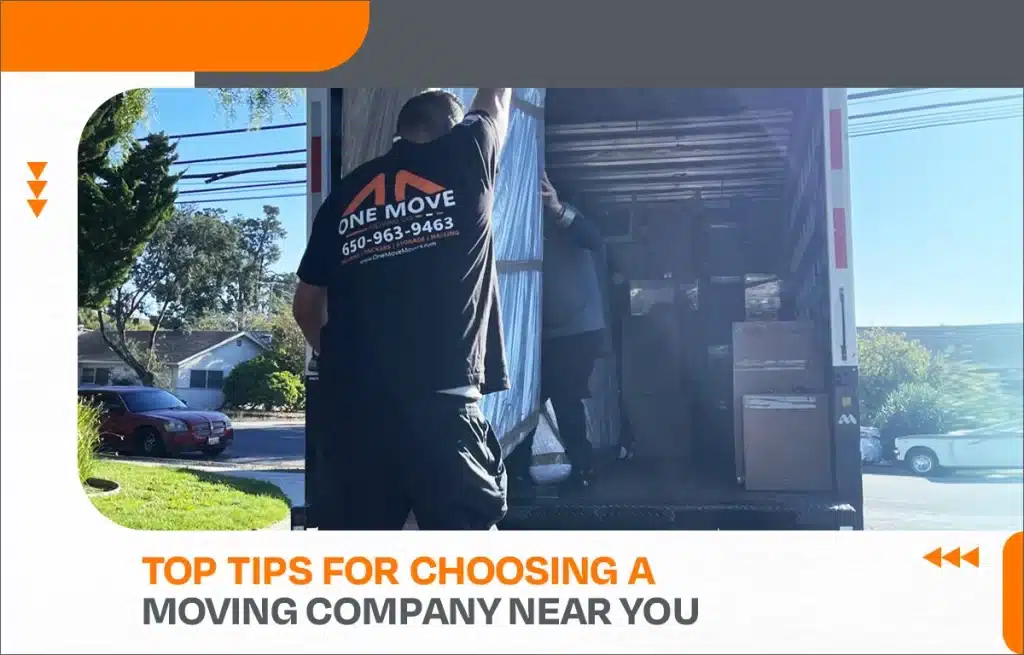 Top tips for Choosing a Moving Company Near You