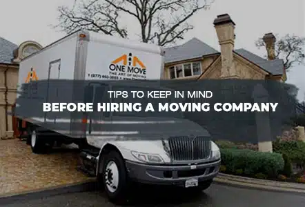 hiring moving company