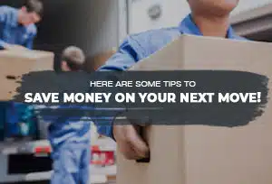 tips to save money on moving