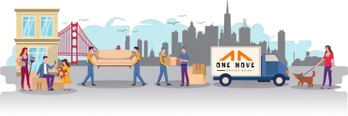 Professional Bay Area Movers - One Move Movers
